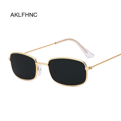 Rectangle Sunglasses Men Women Brand Designer Sun Glasses Male Female Summer Gafas Feminino Oculos De Sol