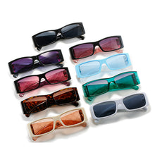 Load image into Gallery viewer, Rectangle Sunglasses Women Brand Designer Steampunk Sun Glasses Men Punk Rectangular Goggle Shades Eyewear UV400