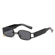 Load image into Gallery viewer, Rectangle Sunglasses Women Hip Hop Steampunk Sun Glasses Punk Metal Iron Hoop Square Eyeglasses UV400 Oculos