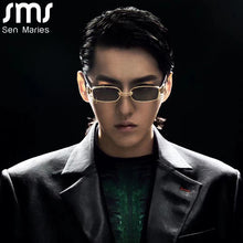 Load image into Gallery viewer, Rectangle Sunglasses Women Hip Hop Steampunk Sun Glasses Punk Metal Iron Hoop Square Eyeglasses UV400 Oculos