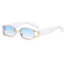 Load image into Gallery viewer, Rectangle Sunglasses Women Hip Hop Steampunk Sun Glasses Punk Metal Iron Hoop Square Eyeglasses UV400 Oculos
