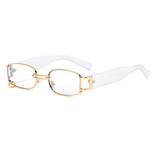 Load image into Gallery viewer, Rectangle Sunglasses Women Hip Hop Steampunk Sun Glasses Punk Metal Iron Hoop Square Eyeglasses UV400 Oculos