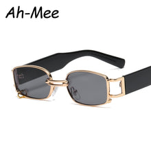 Load image into Gallery viewer, Rectangle Sunglasses Women Hip Hop Steampunk Sun Glasses Punk Metal Iron Hoop Square Eyeglasses UV400 Oculos