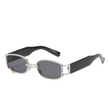 Load image into Gallery viewer, Rectangle Sunglasses Women Hip Hop Steampunk Sun Glasses Punk Metal Iron Hoop Square Eyeglasses UV400 Oculos