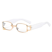 Load image into Gallery viewer, Rectangle Sunglasses Women Hip Hop Steampunk Sun Glasses Punk Metal Iron Hoop Square Eyeglasses UV400 Oculos