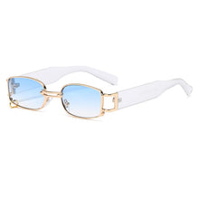 Load image into Gallery viewer, Rectangle Sunglasses Women Hip Hop Steampunk Sun Glasses Punk Metal Iron Hoop Square Eyeglasses UV400 Oculos