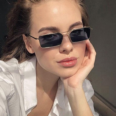 Rectangle Sunglasses Women Men Brand Designer Sun Glasses Male Female Summer Gafas Feminino Oculos De Sol