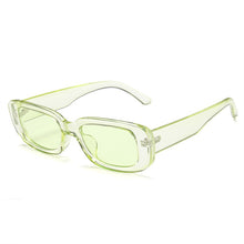 Carica l'immagine nel visualizzatore di Gallery, Rectangle Sunglasses Women Men Fashion Retro Small Sun Glasses Female Black Red Glasses Vintage Eyeglasses Shades UV400