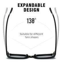 Load image into Gallery viewer, Rectangle Sunglasses Women Vintage Travel TR90 Ladies Square Retro Gradient Lens Sun Glasses Polarized UV400 Female 107