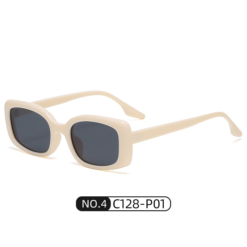 Rectangle Sunglasses Women Vintage Travel TR90 Ladies Square Retro Gradient Lens Sun Glasses Polarized UV400 Female 107