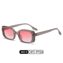 Load image into Gallery viewer, Rectangle Sunglasses Women Vintage Travel TR90 Ladies Square Retro Gradient Lens Sun Glasses Polarized UV400 Female 107