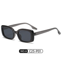 Load image into Gallery viewer, Rectangle Sunglasses Women Vintage Travel TR90 Ladies Square Retro Gradient Lens Sun Glasses Polarized UV400 Female 107