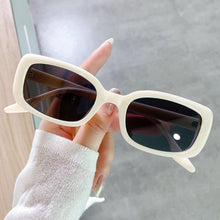 Load image into Gallery viewer, Rectangle Sunglasses Women Vintage Travel TR90 Ladies Square Retro Gradient Lens Sun Glasses Polarized UV400 Female 107