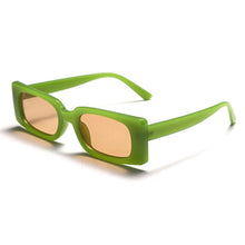 Load image into Gallery viewer, Rectangle Vintage Sunglasses Women Men Retro Sun Glasses Women Punk Eyeglasses Steampunk Shades Eyewear Small Shades UV400