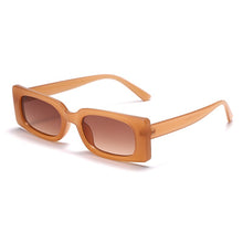 Load image into Gallery viewer, Rectangle Vintage Sunglasses Women Men Retro Sun Glasses Women Punk Eyeglasses Steampunk Shades Eyewear Small Shades UV400