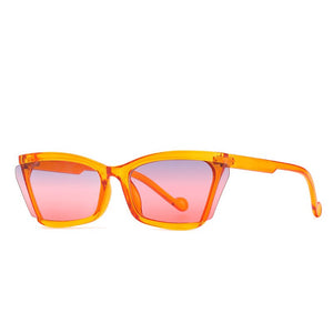 Rectangle Vintage Sunglasses Women Retro Punk Sun Glass Men Steampunk Cat Eye Eyeglasses Eyewear