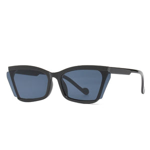 Rectangle Vintage Sunglasses Women Retro Punk Sun Glass Men Steampunk Cat Eye Eyeglasses Eyewear