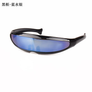 Rectangle X-Men Sunglasses 2023 Laser Glasses Space Robot One Piece Traveling Windproof Sun Glasses For Women Goggle
