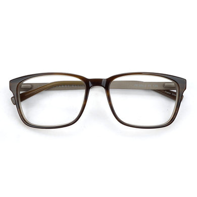 Rectangular Acetate Glasses Frames Women Acetate Brown Spring Hinge Niche Brand