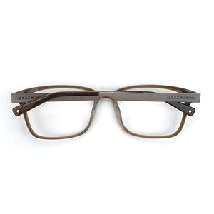 Rectangular Acetate Glasses Frames Women Acetate Brown Spring Hinge Niche Brand