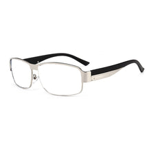 Load image into Gallery viewer, Rectangular Classic Men Wide Face Reading Glasses +0.75 +1 +1.25 +1.5 +1.75 +2 +2.25 +2.5 +2.75 +3 +3.25 +3.5 +3.75 +4