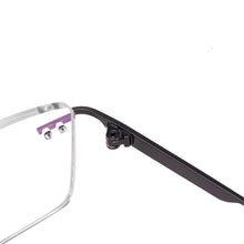 Carica l&#39;immagine nel visualizzatore di Gallery, Rectangular Men Rimless Eyeglasses Metal Prescription Glasses Frame For Optical Lenses Myopia Presbyopia Progressive