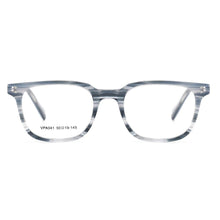 Carica l&#39;immagine nel visualizzatore di Gallery, Rectangular Men and Women Acetate  Glasses Frame Full Rim Large Eyewear For My Prescription Myopia &amp; Reading Lenses