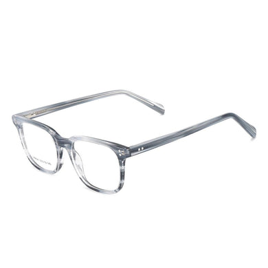 Rectangular Men and Women Acetate  Glasses Frame Full Rim Large Eyewear For My Prescription Myopia & Reading Lenses