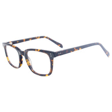 Carica l&#39;immagine nel visualizzatore di Gallery, Rectangular Men and Women Acetate  Glasses Frame Full Rim Large Eyewear For My Prescription Myopia &amp; Reading Lenses