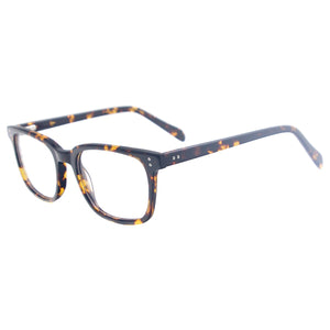 Rectangular Men and Women Acetate  Glasses Frame Full Rim Large Eyewear For My Prescription Myopia & Reading Lenses