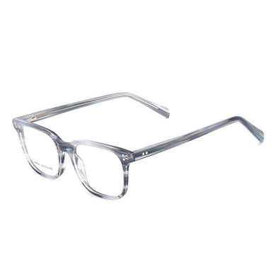 Rectangular Men and Women Acetate Glasses Frame Full Rim Large Eyewear For My Prescription Myopia & Reading Lenses