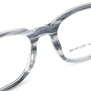 Rectangular Men and Women Acetate  Glasses Frame Full Rim Large Eyewear For My Prescription Myopia & Reading Lenses