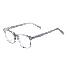 Carica l&#39;immagine nel visualizzatore di Gallery, Rectangular Men and Women Acetate  Glasses Frame Full Rim Large Eyewear For My Prescription Myopia &amp; Reading Lenses
