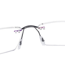 Load image into Gallery viewer, Rectangular Men and Women And Lightweight Rimless Eyeglasses Metal Prescription For Optical Lenses Myopia Presbyopia