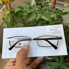 Load image into Gallery viewer, Rectangular Pure Titanium Spectacles Men/Women