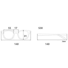 Load image into Gallery viewer, Rectangular Pure Titanium Spectacles Men/Women