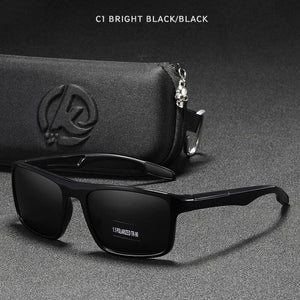 Rectangular TR90 Frame Polarized TAC 1.1mm Lens Ultra Light Sunglasses Men Women Sports Driving Eyewear Gafas de sol para hombre