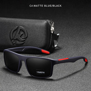 Rectangular TR90 Frame Polarized TAC 1.1mm Lens Ultra Light Sunglasses Men Women Sports Driving Eyewear Gafas de sol para hombre