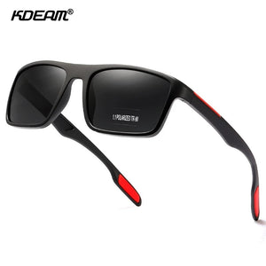 Rectangular TR90 Frame Polarized TAC 1.1mm Lens Ultra Light Sunglasses Men Women Sports Driving Eyewear Gafas de sol para hombre