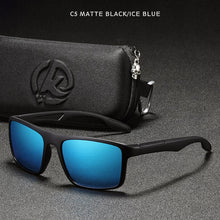 Load image into Gallery viewer, Rectangular TR90 Frame Polarized TAC 1.1mm Lens Ultra Light Sunglasses Men Women Sports Driving Eyewear Gafas de sol para hombre
