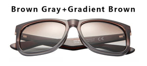 Red Sands Mirror Polarized Sunglasses Men Classic Design Maui Jim Eyewear Frame Square Sport Male UV400 Travel Goggles