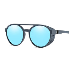 Load image into Gallery viewer, Red Steampunk Sunglasses Women Retro Goggles Round Flip Up Sun Glasses Female Steam Punk Vintage Eyewear Oculos De Sol