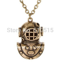 Carica l&#39;immagine nel visualizzatore di Gallery, Armor Holy Diver The Sea Diver Diving Helmet Necklace