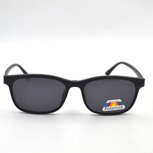 Load image into Gallery viewer, Retro 2 in 1 Polarized Magent  Clip on Sunglasses Myopia Prescription Eyeglasses For Men Women