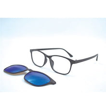Load image into Gallery viewer, Retro 2 in 1 Polarized Magent  Clip on Sunglasses Myopia Prescription Eyeglasses For Men Women