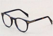 Load image into Gallery viewer, Retro Acetate Round Glasses Frame Women Full Rim Optical Eyewear Blue Light Blocking Goggle Myopia Eyeglasses Men Spectacle