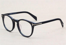 Load image into Gallery viewer, Retro Acetate Round Glasses Frame Women Full Rim Optical Eyewear Blue Light Blocking Goggle Myopia Eyeglasses Men Spectacle