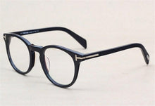 Load image into Gallery viewer, Retro Acetate Round Glasses Frame Women Full Rim Optical Eyewear Blue Light Blocking Goggle Myopia Eyeglasses Men Spectacle