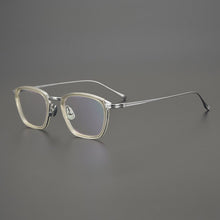 Load image into Gallery viewer, Retro Acetate Titanium Glasses Frame Men Square Myopia Prescription Optical Eyeglasses Frame Women Vintage  Brand Eyewear