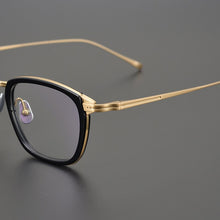 Load image into Gallery viewer, Retro Acetate Titanium Glasses Frame Men Square Myopia Prescription Optical Eyeglasses Frame Women Vintage  Brand Eyewear